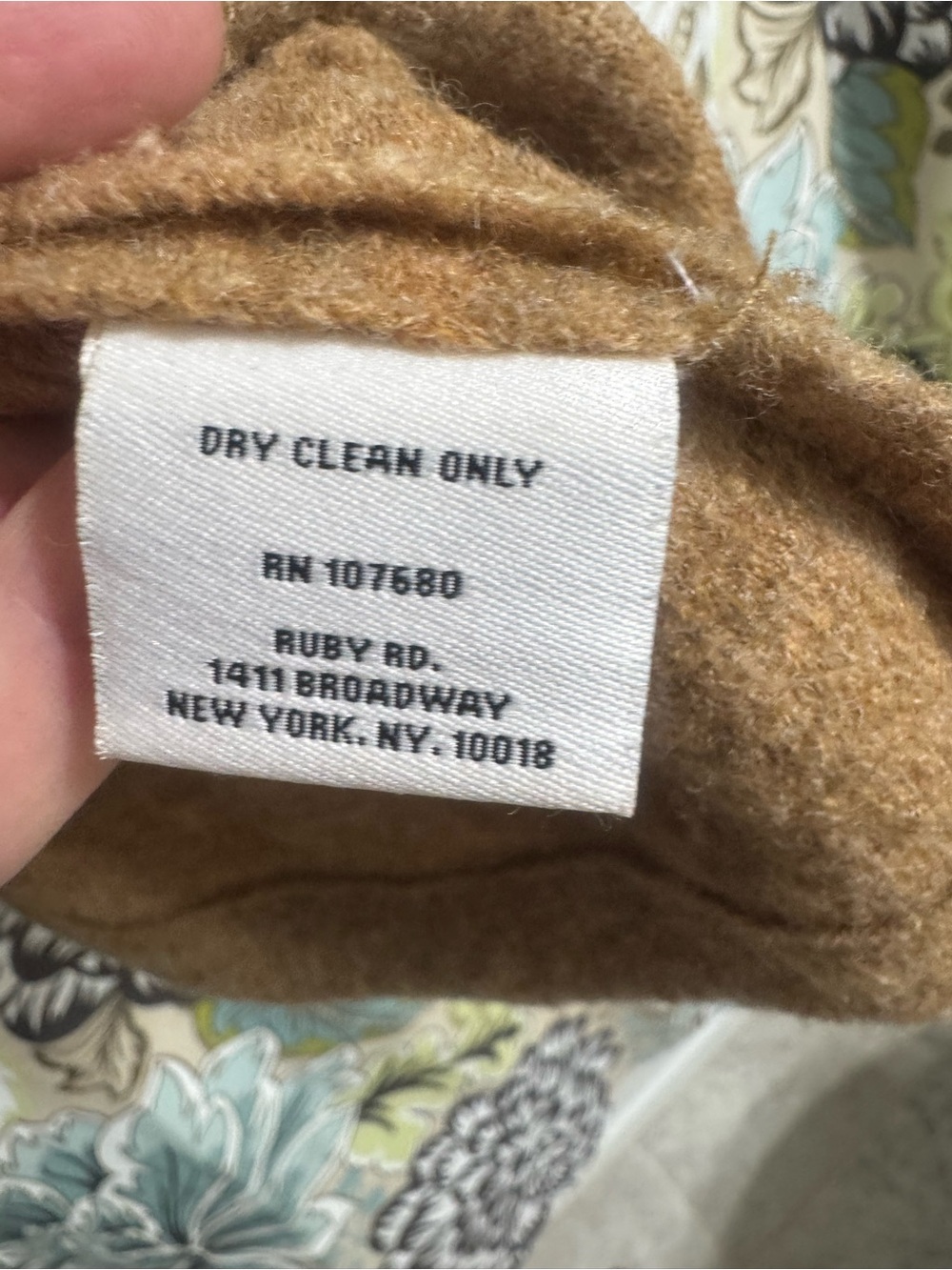 Boiled wool Button-Up Coat - Picture 5 of 5